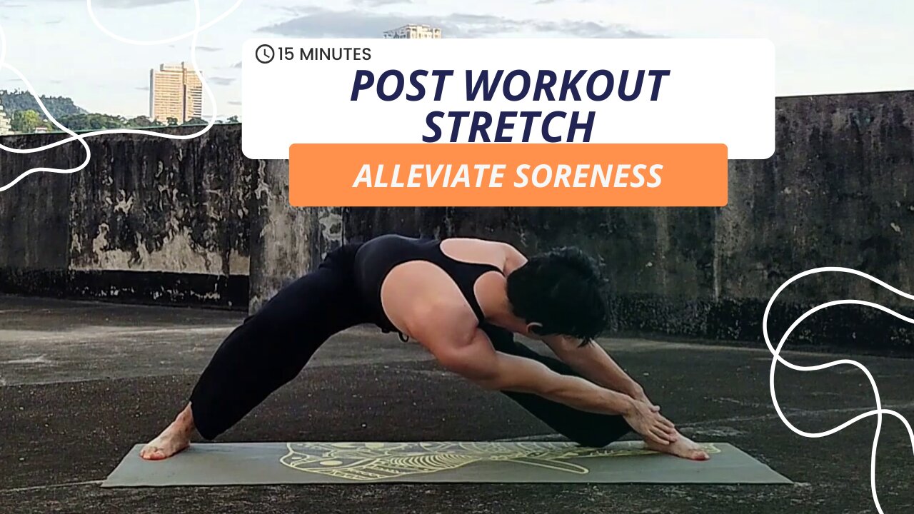 Something About 15-Min. Post Workout Stretch | Beginner Flow to Alleviate Soreness