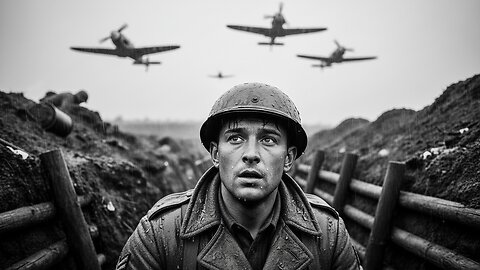 May 1940, France: the trench where 300 Germans were stopped