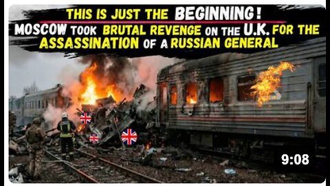 RUSSIA derailed a TRAIN with BRITISH Officers on Board, right after the Murder of a Russian General