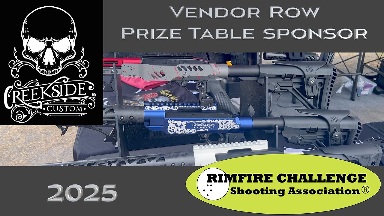 Creekside Custom Lasering at the 2025 World Rimfire Challenge Championship