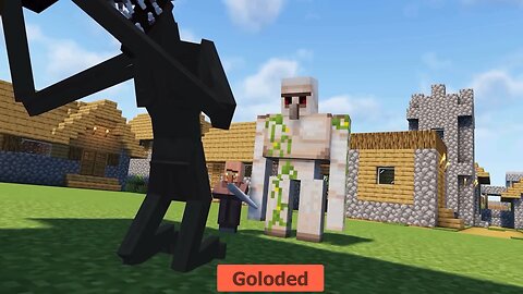 Part [5]-Minecraft Villager's Epic Golden Ball Run: Facing Terrifying Mods