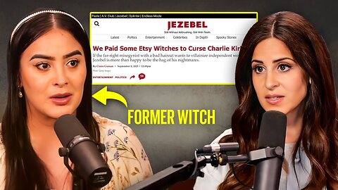 Former Witch Reacts to Charlie Kirk Witchcraft Report