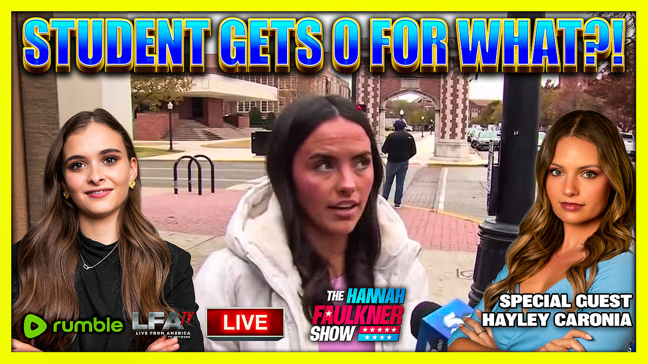 STUDENT GETS 0 FOR WHAT?! | LIVE WITH HANNAH FAULKNER 12.2.25 4PM
