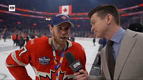 4 Nations Face-Off - 2025-02-20 - Connor McDavid Ice Interview