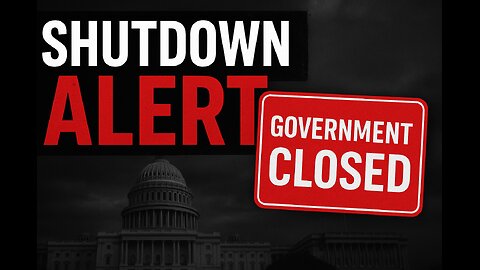 ⚠️ “Shutdown ALERT: U.S. Government Hours Away From Closing!