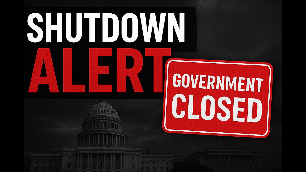 ⚠️ “Shutdown ALERT: U.S. Government Hours Away From Closing!