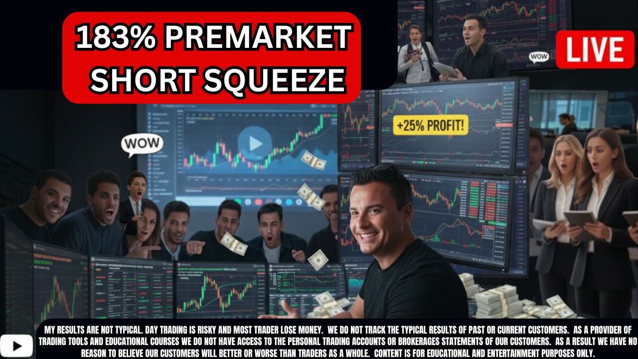 How I Caught a Crazy Stock Squeeze!