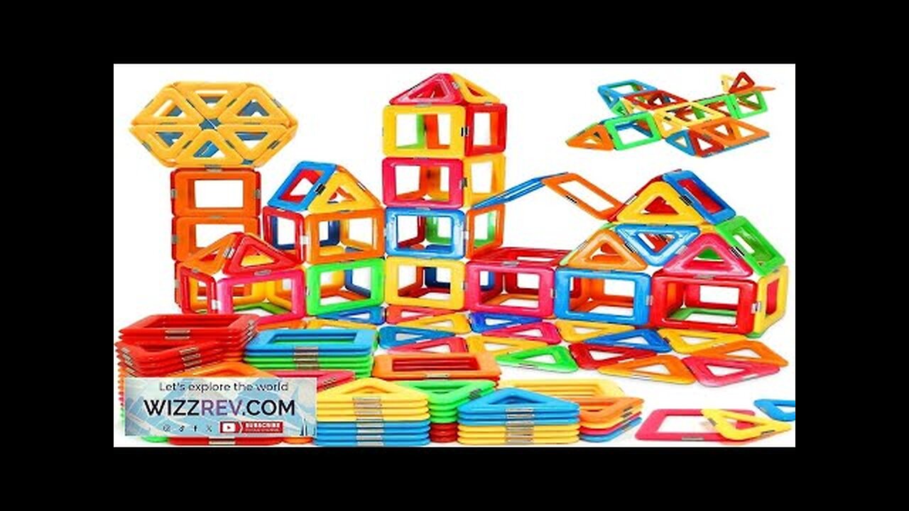 Magnetic Building Blocks Big Size STEM Toys Learning Educational Constructor Set Magnet Review