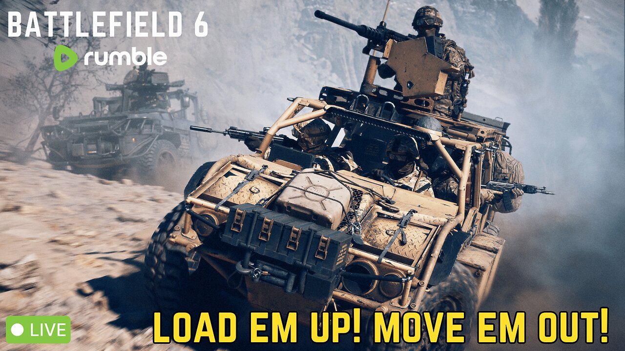 🔴LIVE - BATTLEFIELD 6💥1.0 KD - CONQUEST JUNKIE - SQUAD/SOLO MODE💥