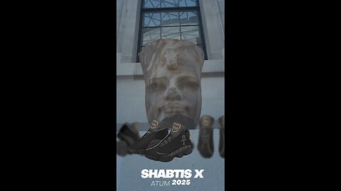 Shabtis XVI Atum 'Self-Begotten' Men's Black Outsole Leather Basketball Shoes🔥