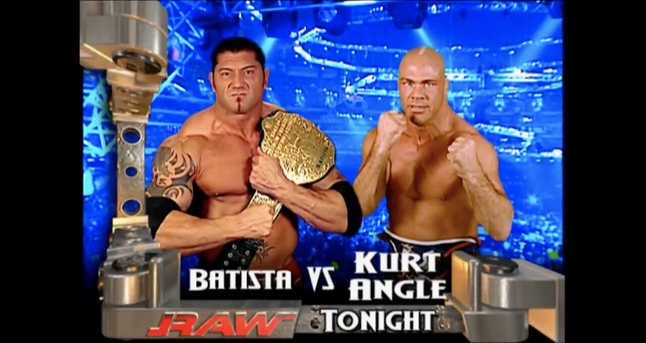 Shawn Michaels & Batista vs Kurt Angle & Triple H (Full Match)