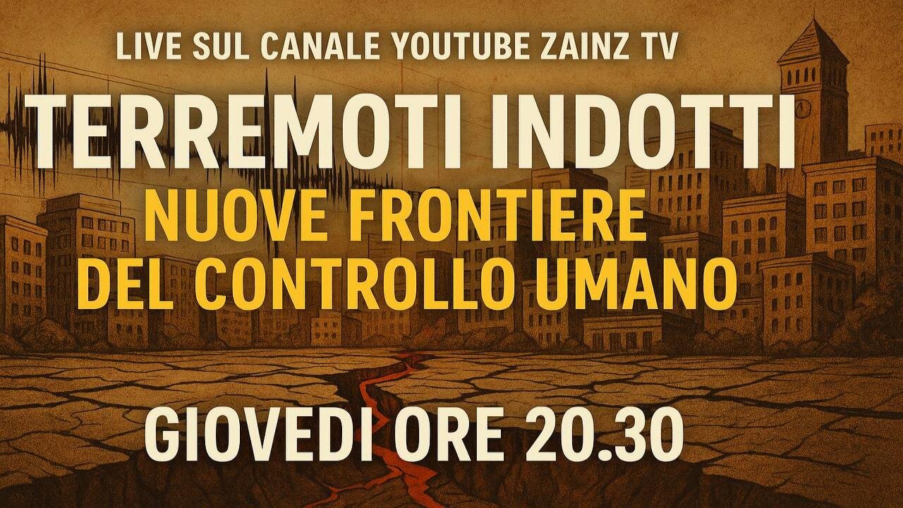 Le Video Dirette di Zainz - Le Video Dirette di Zainz - Terremoti Indotti i segreti...