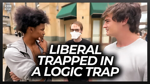 Watch the Moment Woke Idiot Realizes He Is Trapped by Nonsense Logic