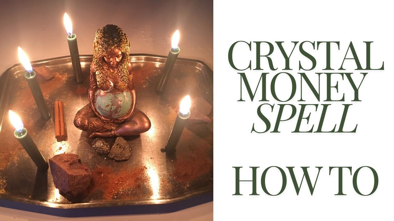 Crystal Money Spell How To Tutorial - Prosperity Wealth Abundance Good Fortune Ritual