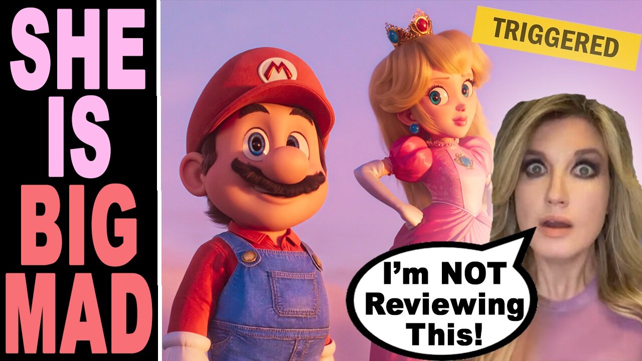 Grace Randolph RAGE QUITS Super Mario Galaxy Movie After Getting TROLLED for Dumb Take