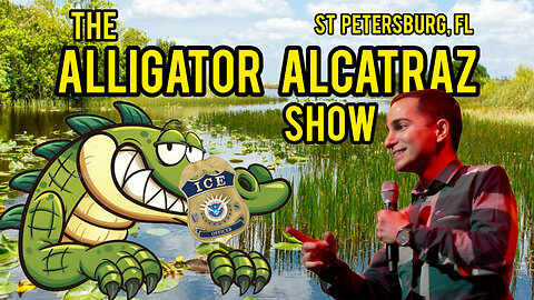 The Alligator Alcatraz Show | Nicholas De Santo in Florida