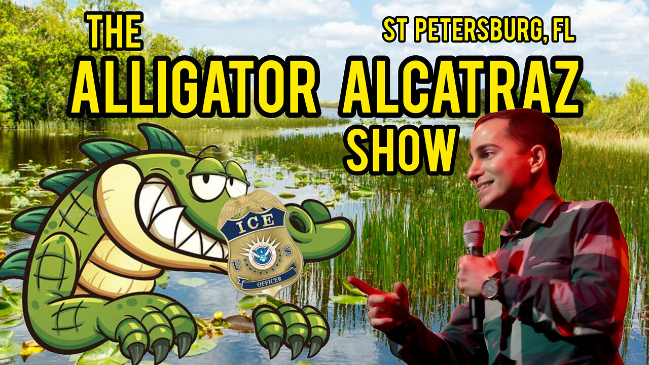The Alligator Alcatraz Show | Nicholas De Santo in Florida
