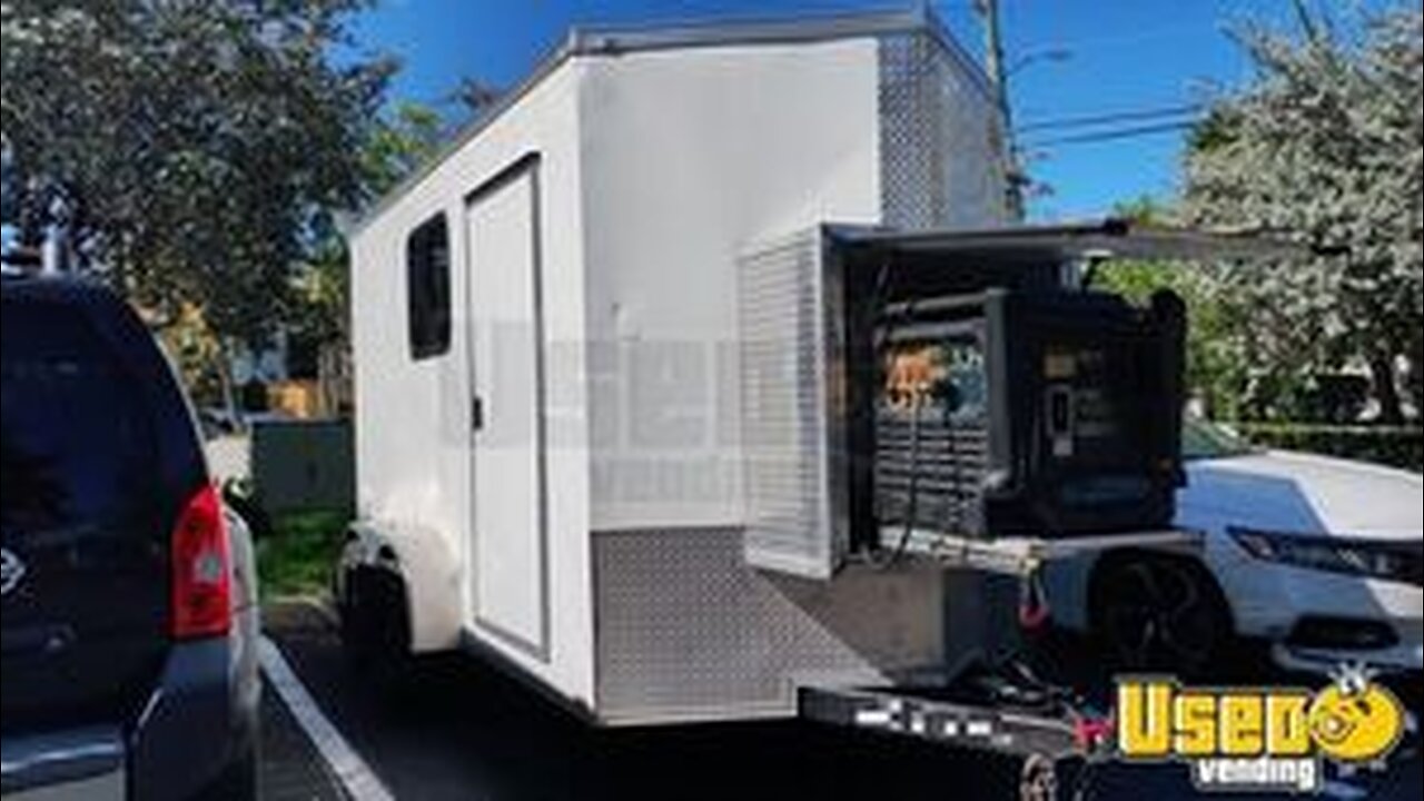 2022 Quality Cargo 6' x 12' Mobile Dog Grooming Trailer for Sale in Florida!