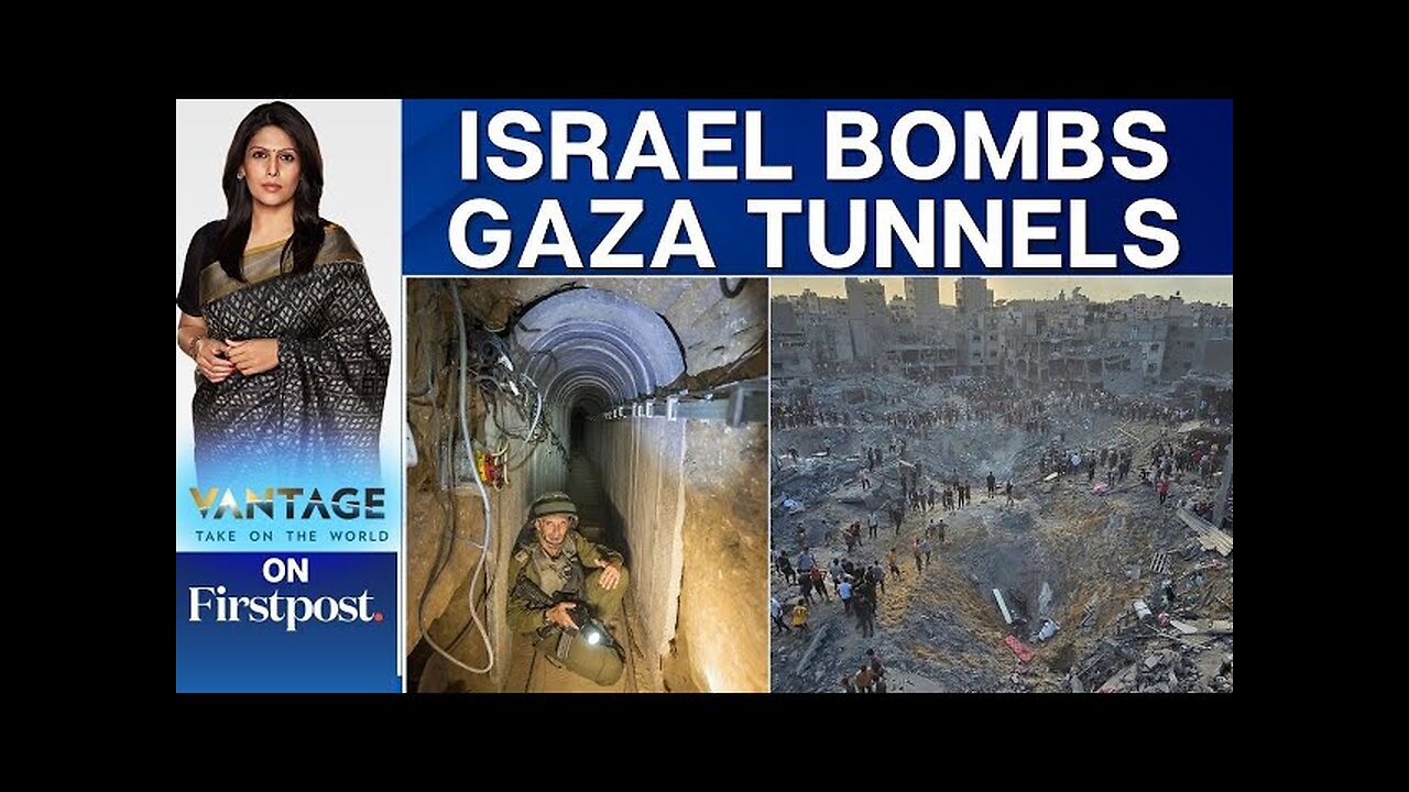 Israel Razes 2km-Long Tunnel in Gaza Strip's Jabaliya | Vantage with Palki Sharma