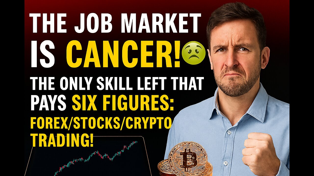 THE JOB MARKET IS CANCER! 🤮 The ONLY Skill Left That Pays Six Figures: Forex/Stocks/Crypto Trading!