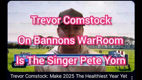 Trevor Comstock On Bannons WarRoom Is The Singer Pete Yorn