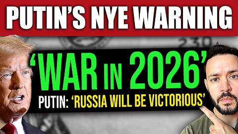 PUTIN: “RUSSIA WILL BE VICTORIOUS IN 2026” — WAR ESCALATION AFTER PEACE TALKS