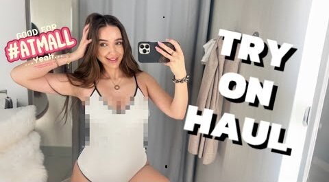 [4K] TRY ON HAUL WITH Alisa 2025| White vs Black bodysuits: Which One Looks Best on Me? 😍