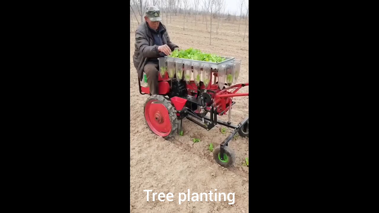 Tree planting machine