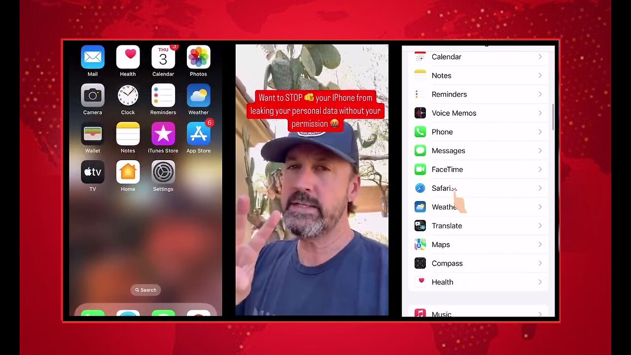 ⛔ Stop your iPhone from leaking your personal data.🚫