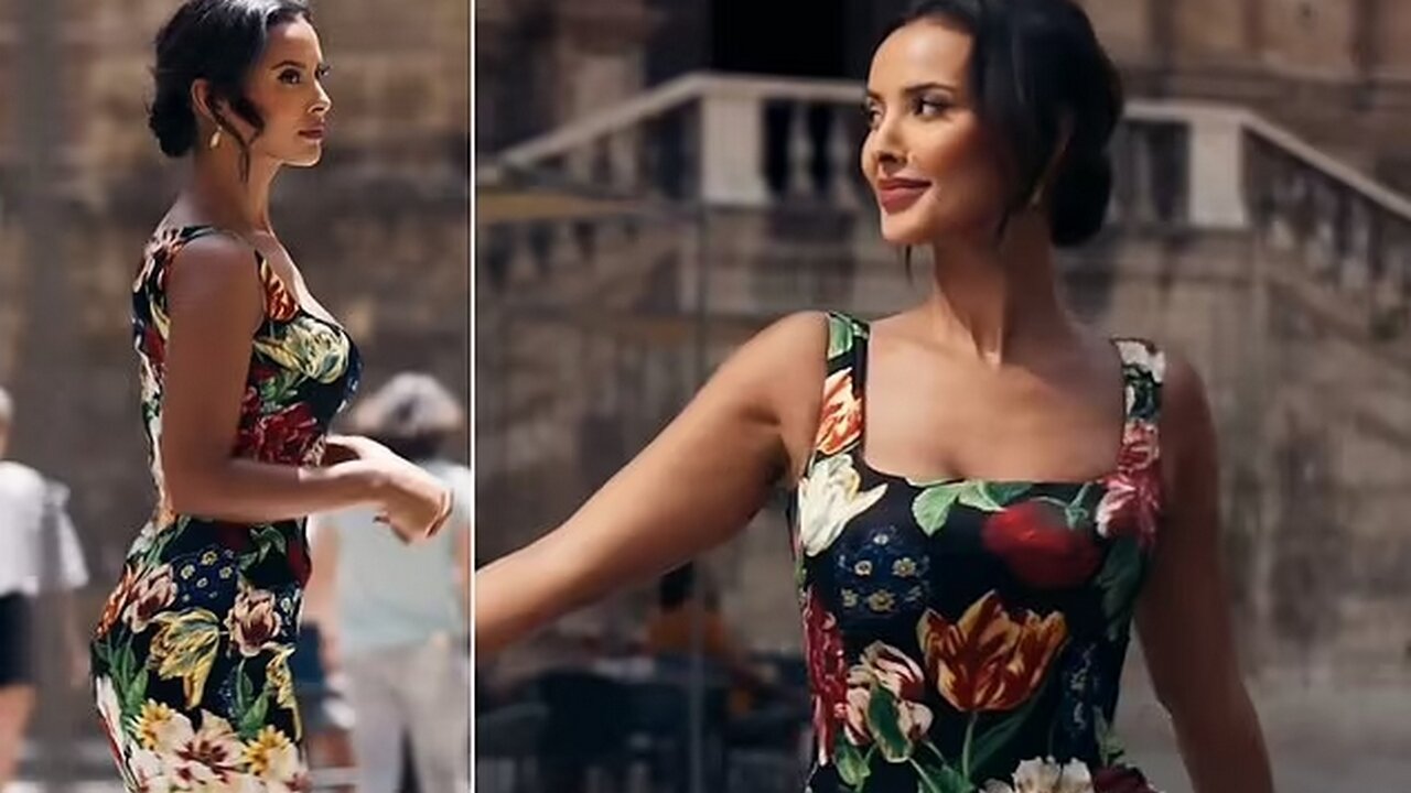 "Maya Jama's Jaw-Dropping Dolce & Gabbana Ad"