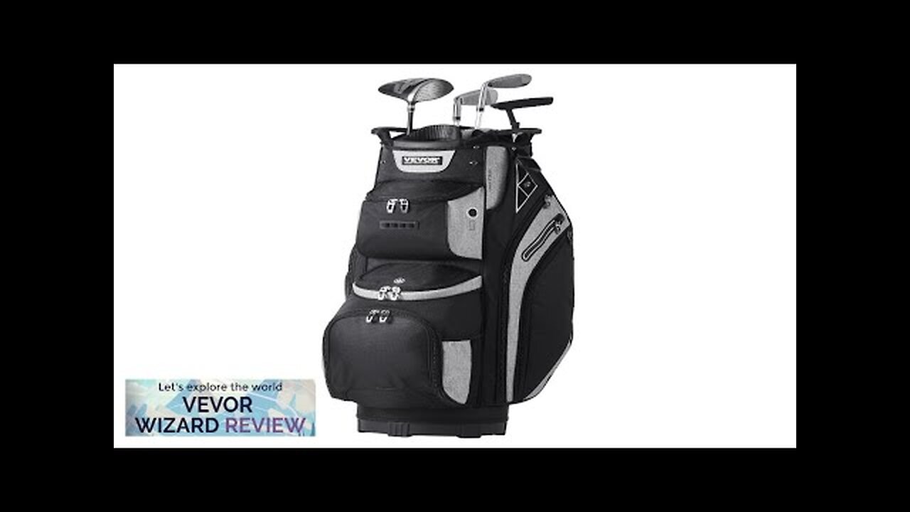 VEVOR Golf Cart Bag with 14 Way Organizer Divider Top 36” 13 Review