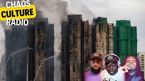 Hong Kong High Rises Caught On Fire