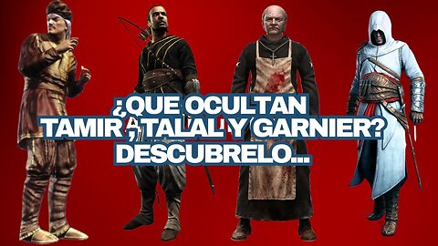 ¿Qué Ocultan Tamir, Talal y Garnier? Descúbrelo...#assassinscreed #steam #directoviral