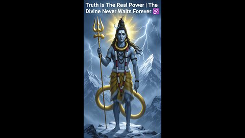 “Truth Is The Real Power | The Divine Never Waits Forever 🕉️