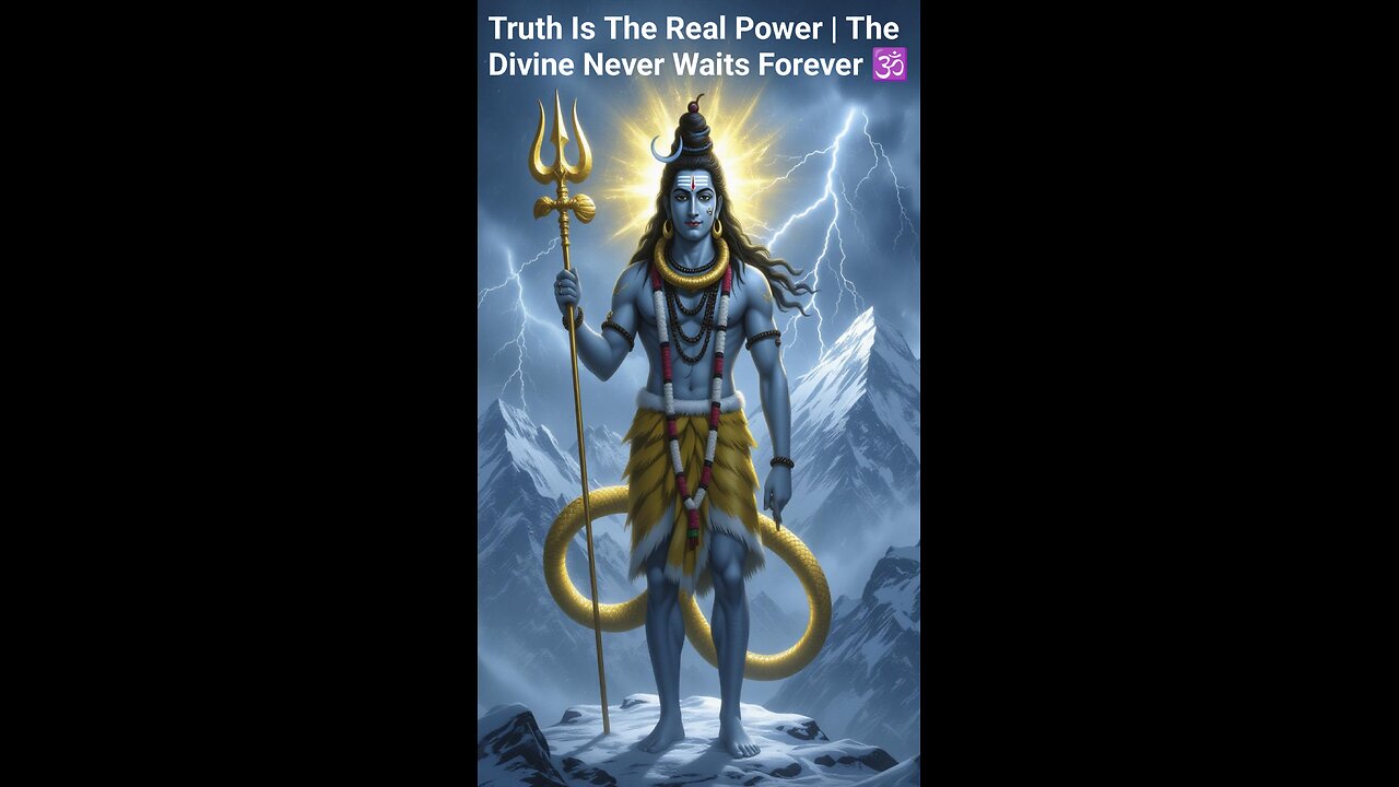 “Truth Is The Real Power | The Divine Never Waits Forever 🕉️