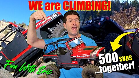 AWESOME Climb Together! 😎 AXIAL SCX10 III Jeep CJ7 Renegade 💯🔥