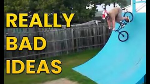 Really BAD IDEAS! 😂 Funniest Fails & Instant Regret