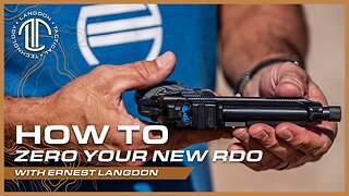 Zeroing your Red Dot Optic