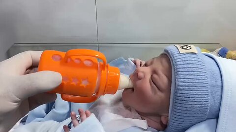 newborn baby is going to home after treatment