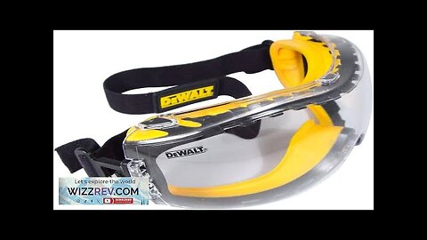 DEWALT DPG82-11 Concealer Clear Anti-Fog Dual Mold Safety Goggle Clear Lens 1 Review