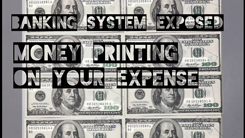 The Banking System Scam Exposed - Criminal Scandal with Counterfeiting