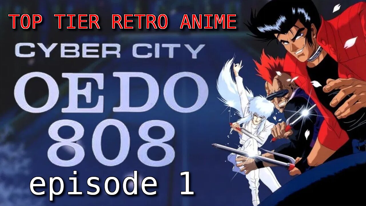 The Animation Is INCREDIBLE - Cyber City Oedo 808 | Episode 1 REACTION!!