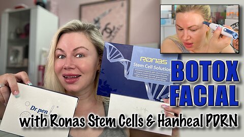 Botox Facial, with Ronas Stem Cells and Hanheal PDRN! AceCosm.com and code Jessica10 Saves you Money