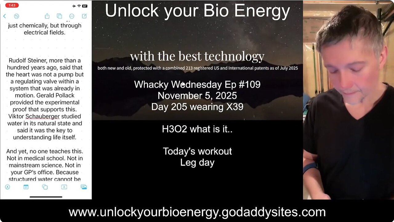What is H3O2 Whacky Wednesday Ep 109 November 5, 2025