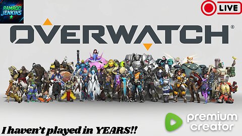 I haven't played Overwatch in YEARS! USAF Veteran! Rumble Premium Creator!