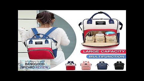 Multifunctional Large Capacity Waterproof Oxford Cloth Mobile Phone Tablet Diaper Storage Review