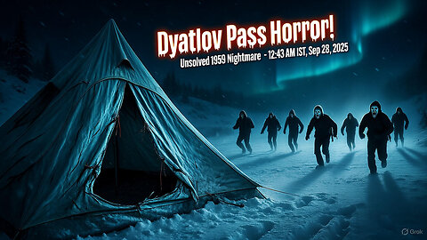 "Dyatlov Pass Horror! Unsolved 1959 Nightmare - True Crime Mystery.