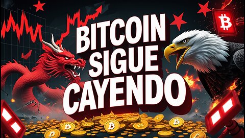 ⚠️BITCOIN CAE DE NUEVO... SIGUE LA GUERRA COMERCIAL? & RESERVA ESTRATEGICA EN PESOS DE USA⚡️