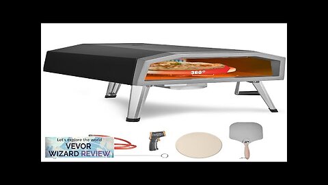 VEVOR Outdoor Pizza Oven 16-inch Gas Fired Pizza Maker Portable Outside Stainless Review