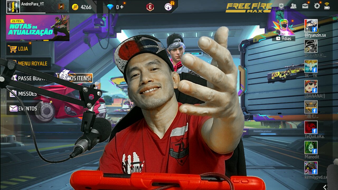 🔥🔥 Free Fire Max ao Vivo! Vem Jogar! 🔥🔥